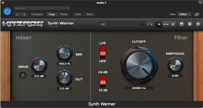 Kazrog Synth Warmer